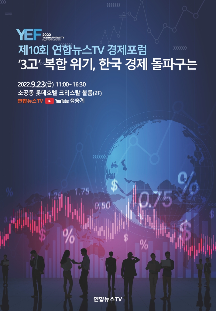 연합뉴스TV 경제포럼 개최…고환율·고금리·고물가 위기 논한다 | 한국경제 연합뉴스TV 경제포럼 개최…고환율·고금리·고물가 위기 논한다