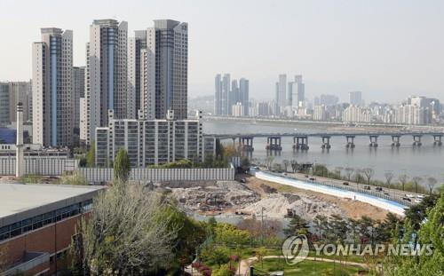 서울 아파트값 하락세에도 '똘똘한 한강뷰'는 오히려 상승매매