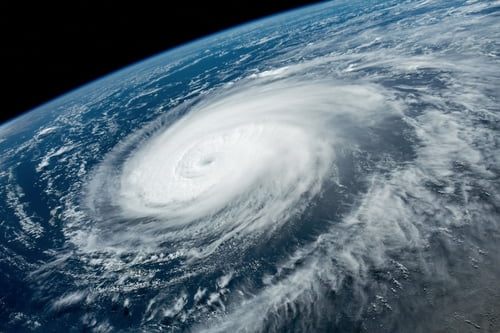 '태풍의 눈' 선명…NASA, '오늘의 사진' 힌남노 선정