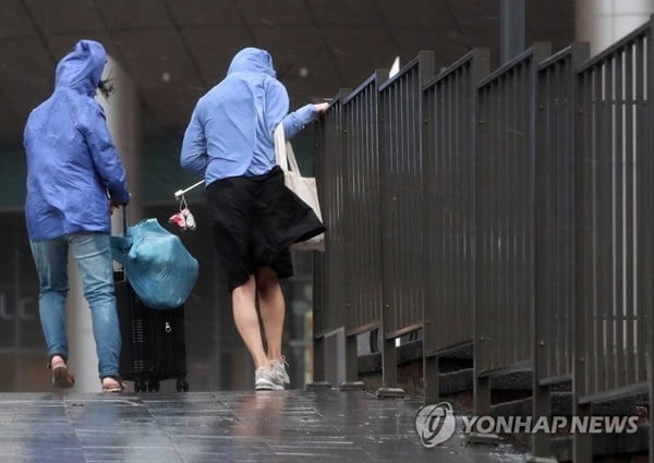 "힌남노 당시 부산 엘시티에 '초속 62.4m' 빌딩풍"