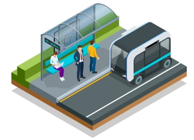 청계천 누비는 '자율주행 버스'...오늘부터 운행 시작
