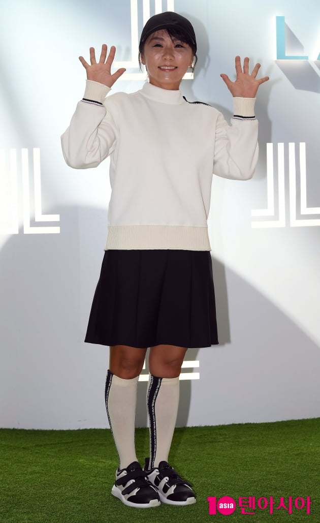 [TEN 포토] 김미현 '매력적인 슈퍼땅콩'