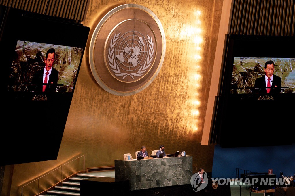 北유엔대사 "미국 합동훈련, 전쟁 도화선에 불붙이는 행위"(종합2보)