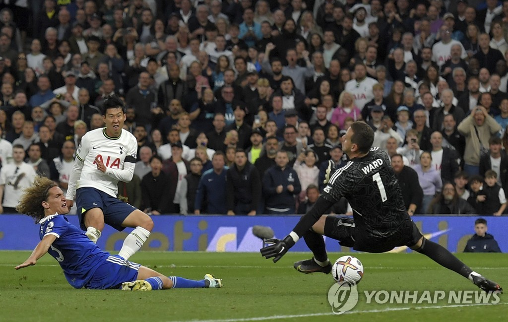 Son Heung-min achieves his 3rd EPL hat-trick  once morest Leicester City (2 overall)