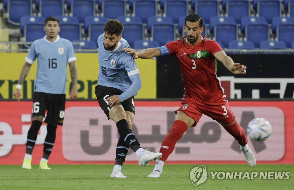 Bendu contra as equipes do Uruguai e Irã... Gana perdeu para o Brasil com um placar de 0-3