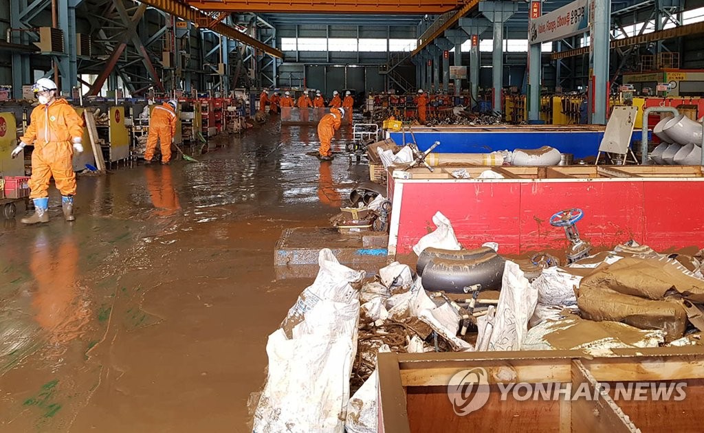 산업장관, 포스코·현대제철 포항공장 방문…조속한 재가동 당부