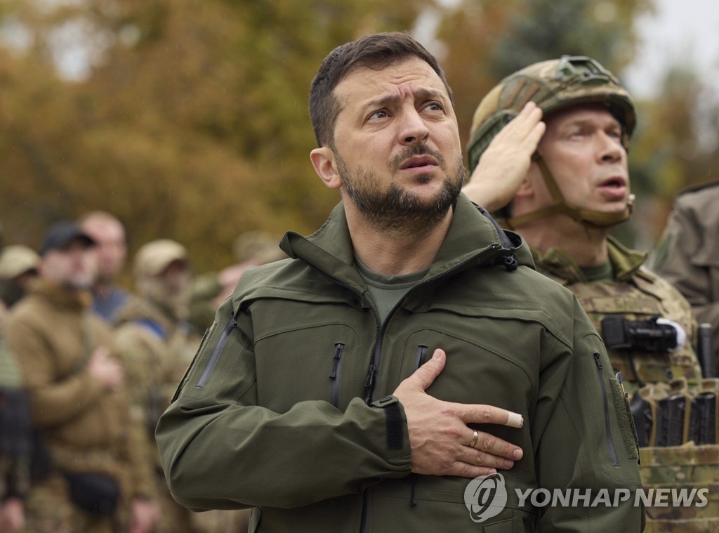 젤렌스키 "전세 변화 판단은 일러…한국 등 亞·중동 도움 필요"