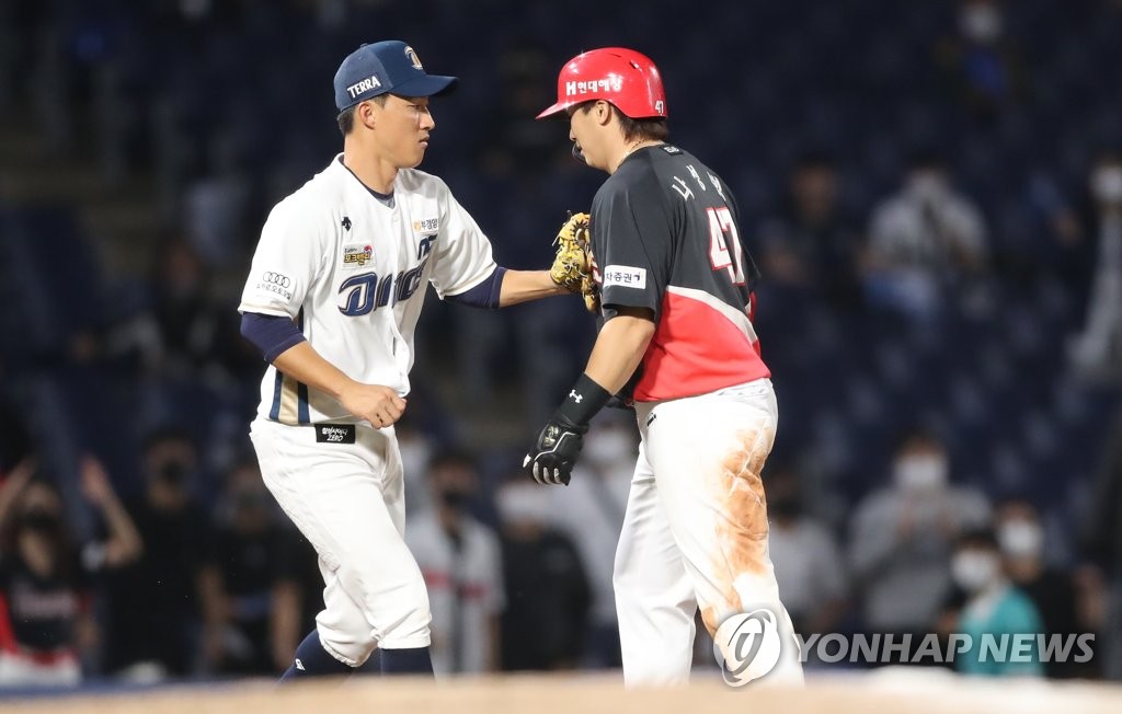 프로야구 KIA, 5위 지켰다…벼랑 끝서 NC 꺾고 9연패 탈출