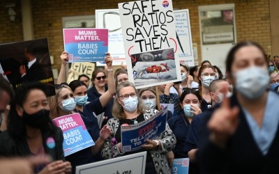 호주 간호사 올해 세 번째 파업…"코로나19 부담 가중" 호소