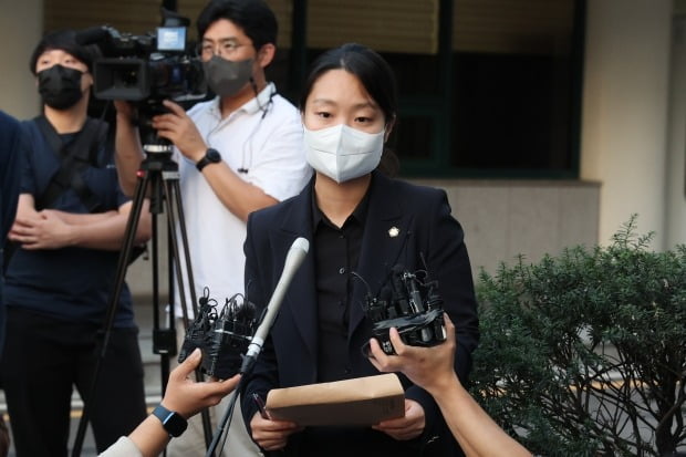 '신당역 스토킹 살인' 사건의 피해자 유족 측 법률대리인 민고은 변호사 /사진=연합뉴스