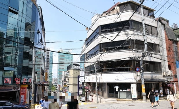 서울 강남구 논현동의 한 꼬마빌딩 모습. 사진=한경DB