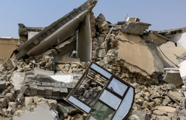 지난 7월 이란 남부서 발생한 지진 피해 현장. /사진=연합뉴스