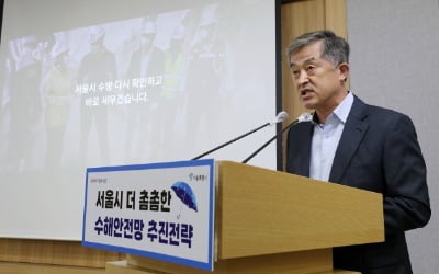 강우처리목표 시간당 100mm로 높인다…서울시, 수해안전망 추진전략 발표