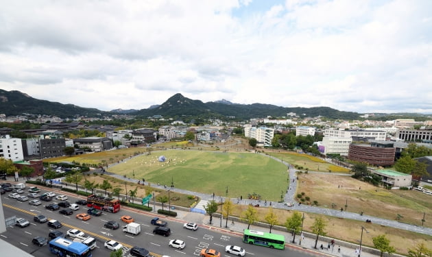[포토] 서울시, 송현동 부지 열린녹지광장으로 조성…시민에 개방