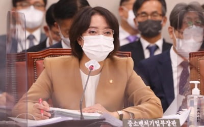 중기부 국감서 '尹 경제인 행사 불참·예산 삭감' 도마 위