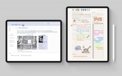 태블릿에서도 모닝글로리 공책 쓴다…'디지털 노트' 출시