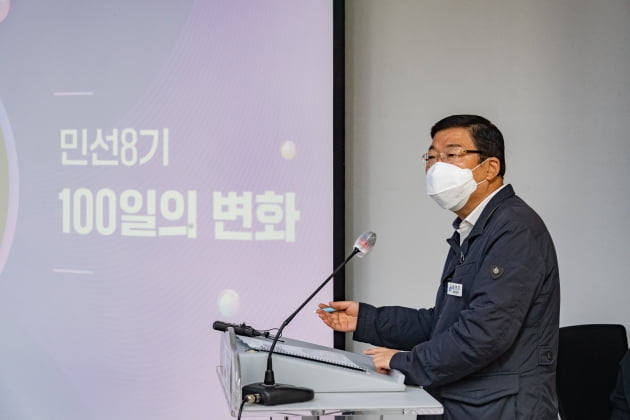 '취임100일' 김경호 광진구청장 "소통 없는 계획은 탁상공론에 불과"