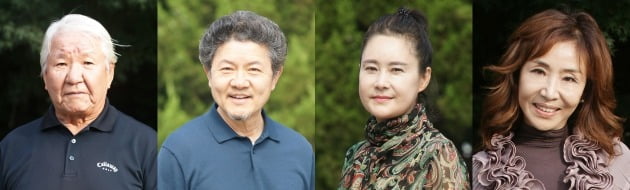 사랑의 포스트에 등장하는 김진태, 이경영, 이화영, 이인숙 배우. 사랑의 포스트 제공