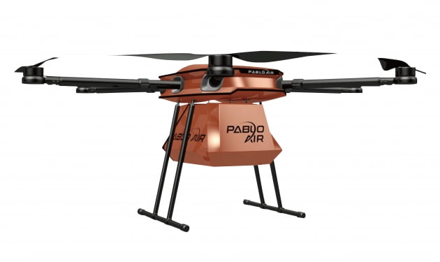 스타트업 파블로항공이 자체 개발한 멀티콥터 배송 드론. /파블로항공 제공