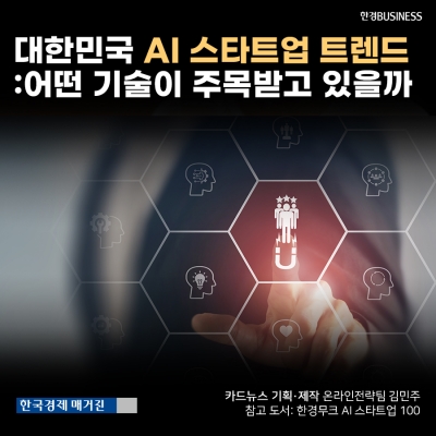 [카드뉴스] 대한민국 2022 AI 스타트업 트렌드 :어떤 기술이 주목받고 있을까