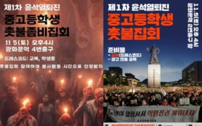 교복입고 촛불집회 참석하면 봉사활동 인정?…교육청 "사실 아냐"