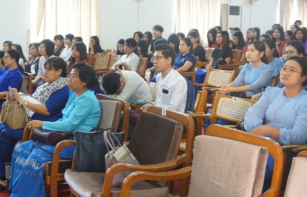 미얀마에서 열린 ICDEC 국제 공동 콘퍼런스 모습. 사진=한미얀마연구회