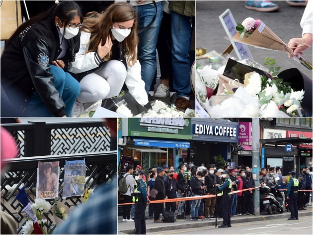 '이태원 참사로 꽃같은 나이에 떠난 그대들을 추모하며' [스토리컷]