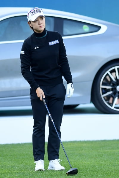 [포토] 최나연, 'LPGA 은퇴 경기'