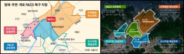 서울시, 서초구 양재동 일대 ‘ICT 특구지정을 위한 기본계획 수립’ 시작