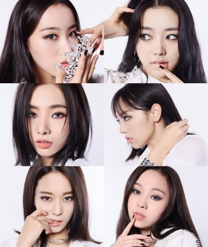 퀸즈아이, 여섯 멤버 콘셉트 포토 첫 공개…실력으로 무장한 ‘퀸’