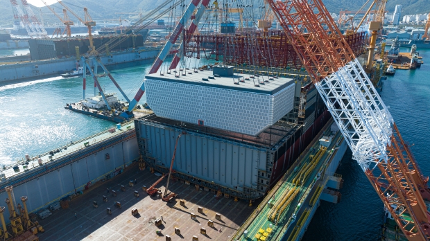 대우조선해양, 세계최초 컨테이너운반선에 고망간강 LNG 연료탱크 탑재