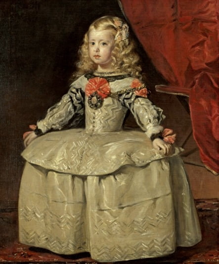 디에고 벨라스케스 ‘흰 옷을 입은 마르가리타 테레사 공주’(1656) 