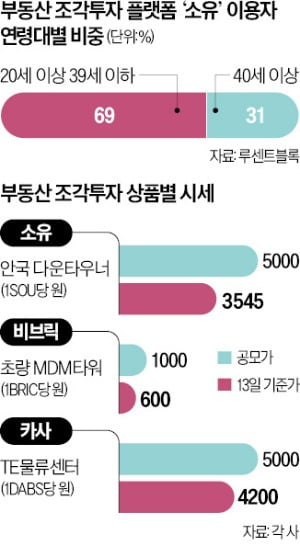 안전하다던 부동산 조각투자…2030 "부자 꿈 산산조각"