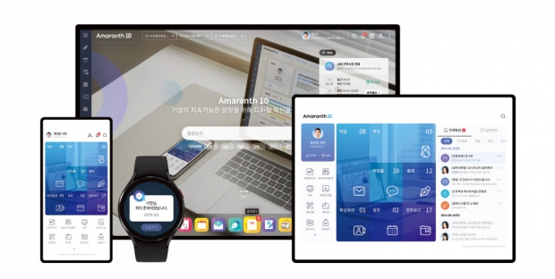 더존비즈온, 올인원 비즈니스 플랫폼 '아마란스 10' 조용한 인기