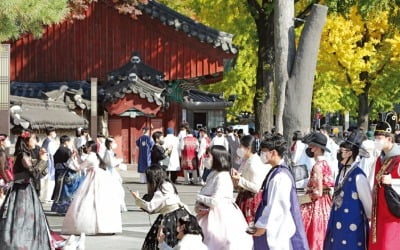 [포토] 관광객 북적이는 전주 한옥마을