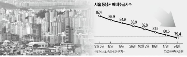 강남 3구마저…'투자 안전지대' 사라졌다