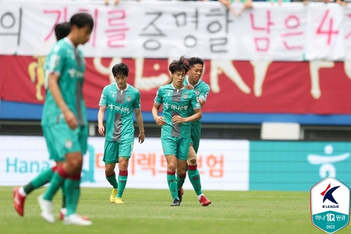 K리그2 대전, 2위 탈환 실패…'챔피언' 광주와 2-2 무승부(종합)