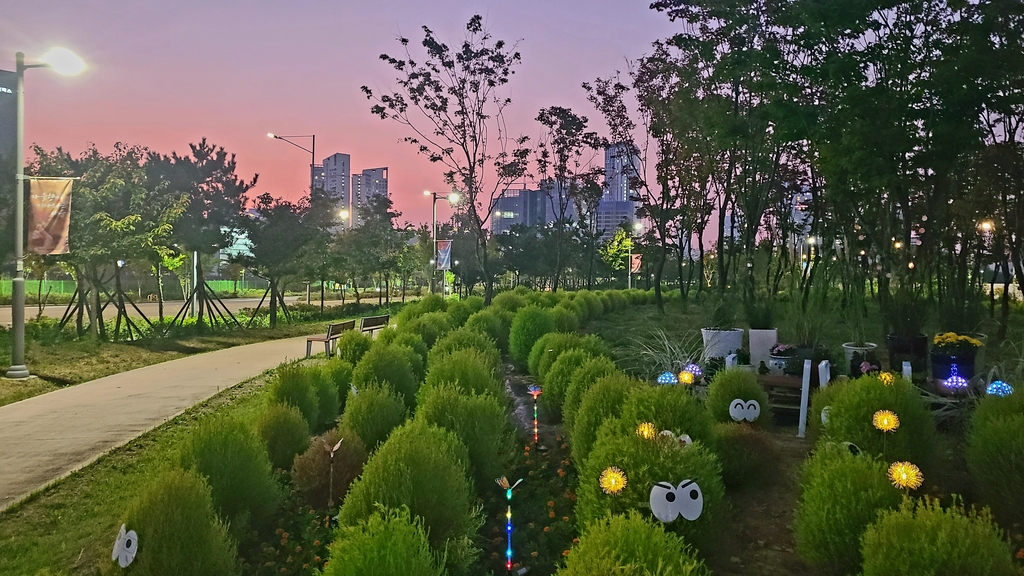 인천 송도국제도시에 힐링공간 '댑싸리 길' 개방