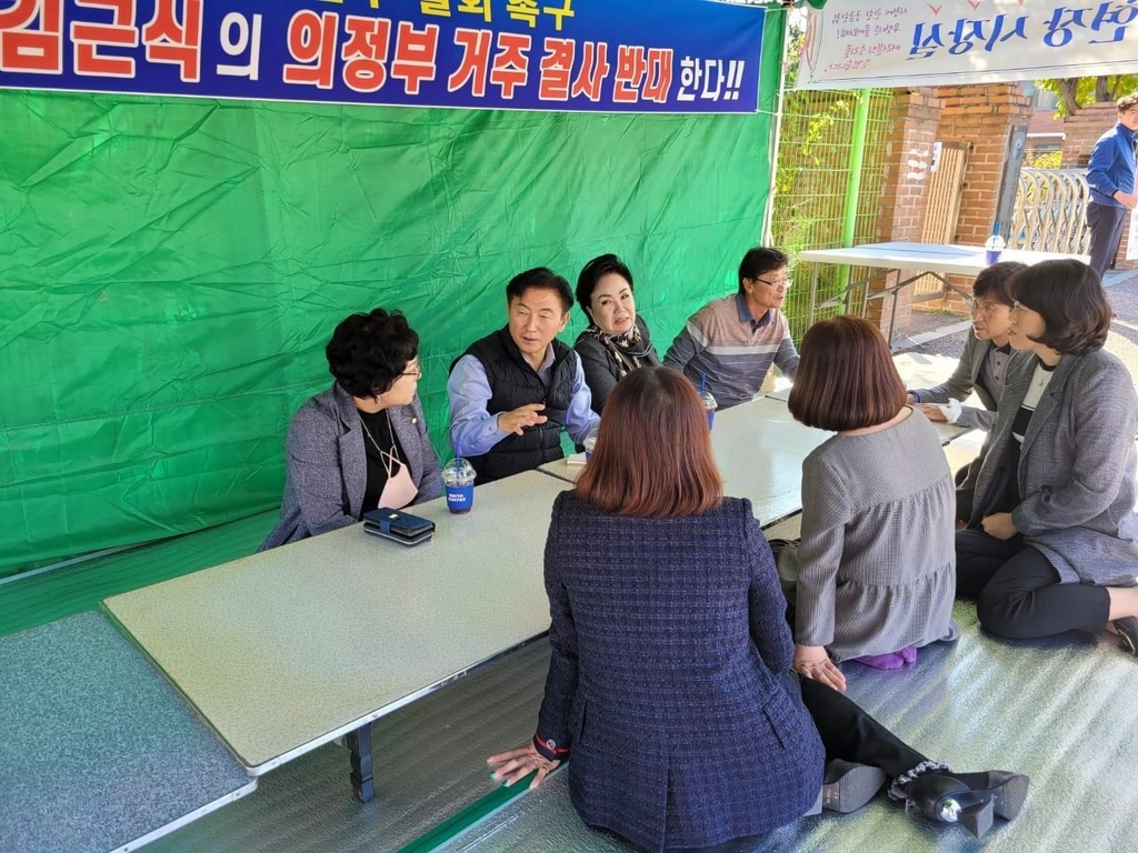 의정부시장 "모든 행정 수단 동원, 김근식 의정부 이송 막겠다"(종합)