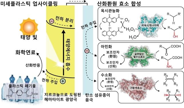 KAIST "태양빛·전기 이용해 미세플라스틱을 고부가 화합물로"