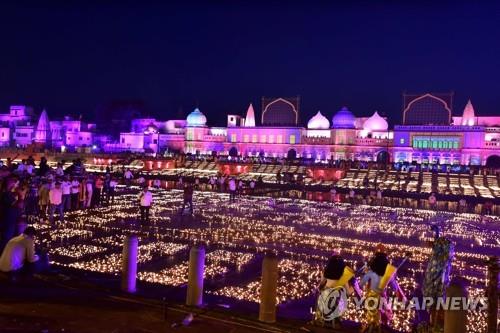 [월드&포토] 전국이 불빛으로 가득…인도 '빛의 축제' 디왈리