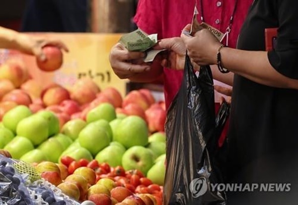 한은 "물가, 상당기간 5~6% 오름세...환율·산유국 감산 리스크 잠재"