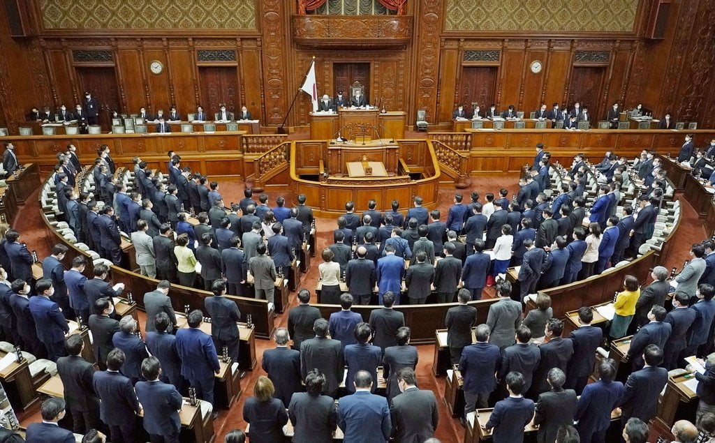 "절대 용납할 수 없다"…일본 중의원, 北미사일 규탄 결의 채택