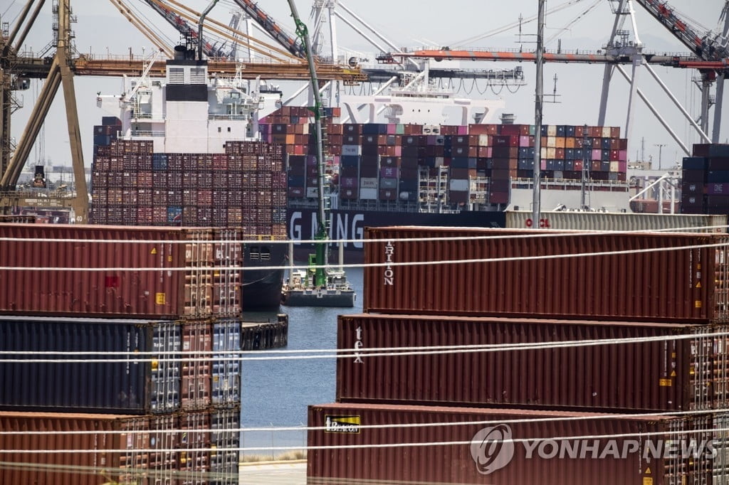 미국 8월 무역적자 4.3%↓‥15개월 만에 최저치