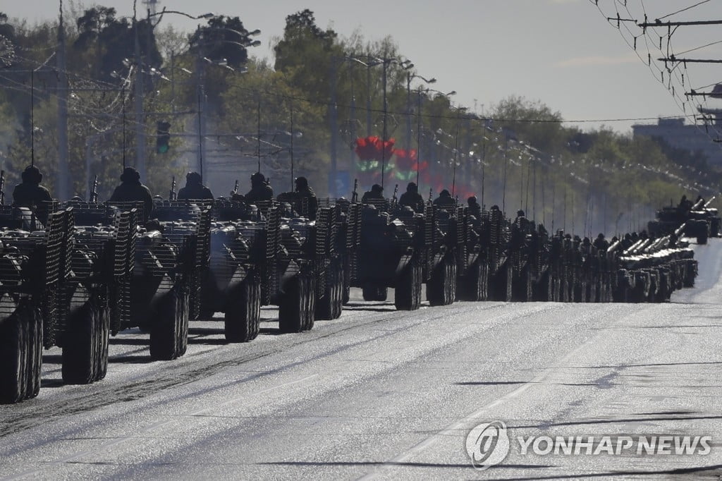 벨라루스에 연합군 결성할 러軍 도착…긴장 고조