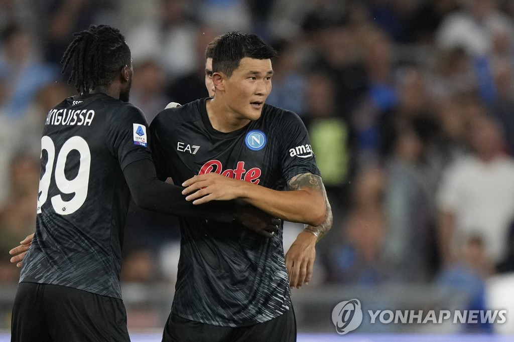 김민재, 이탈리아 프로축구 세리에A 9월의 선수에 선정