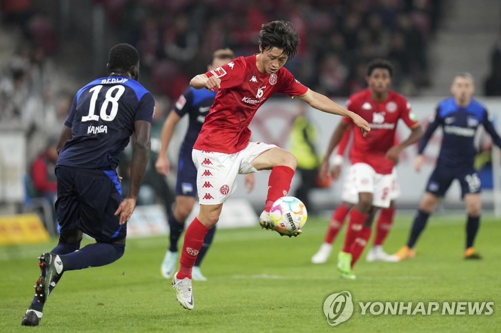 이재성, 분데스리가 시즌 1호 도움…마인츠는 쾰른에 5-0 대승