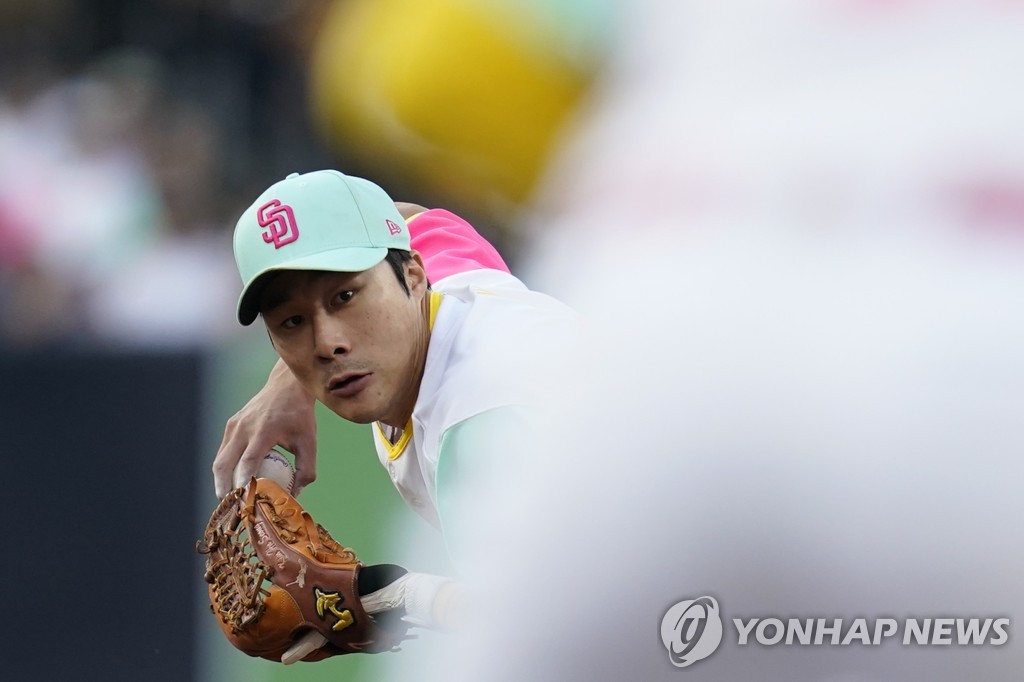 김하성 7경기 연속 출루…MLB 샌디에이고 가을 야구 '눈앞'