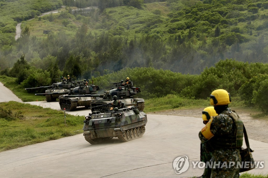 대만 행정원장 "전쟁 대비 비축물자 있어"