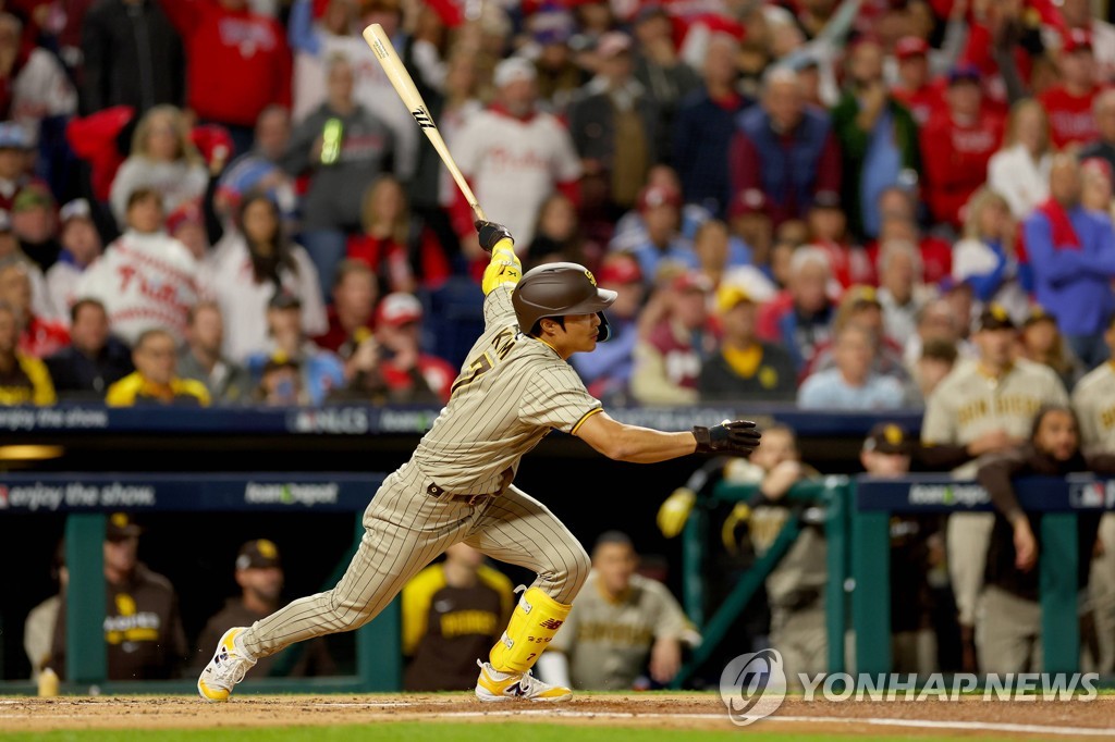 김하성, MLB PS 두 번째 멀티히트…샌디에이고는 탈락 위기